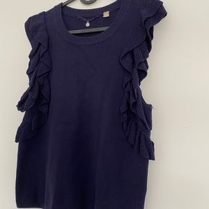 Knitted and Knotted (Anthropology) sweater Tank